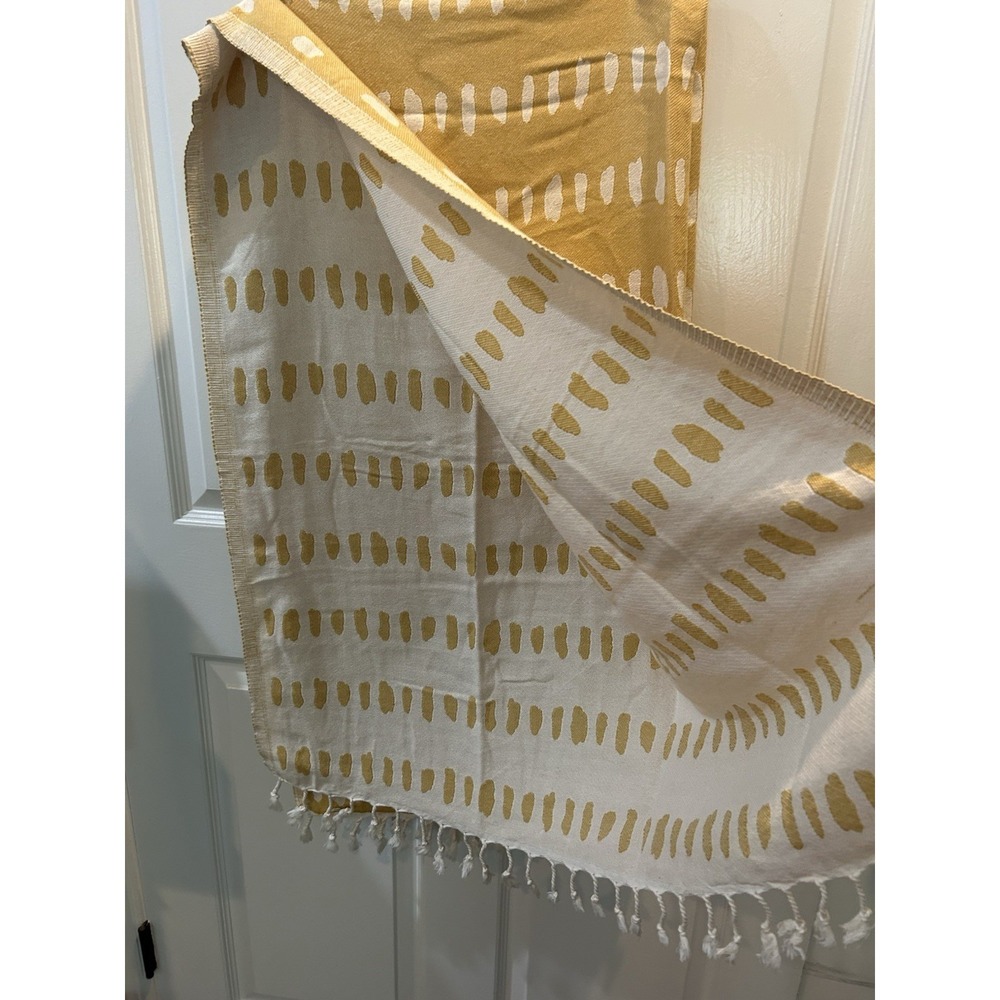 Authentic Turkish peshtemal towel/throw from the brand Teema Towel 63x36" - Picture 4 of 8